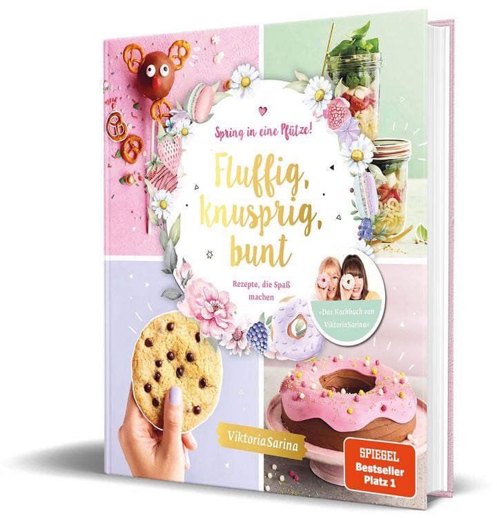 Produktbild: Spring in eine Pf&uuml;tze! Fluffig, knusprig, bunt
