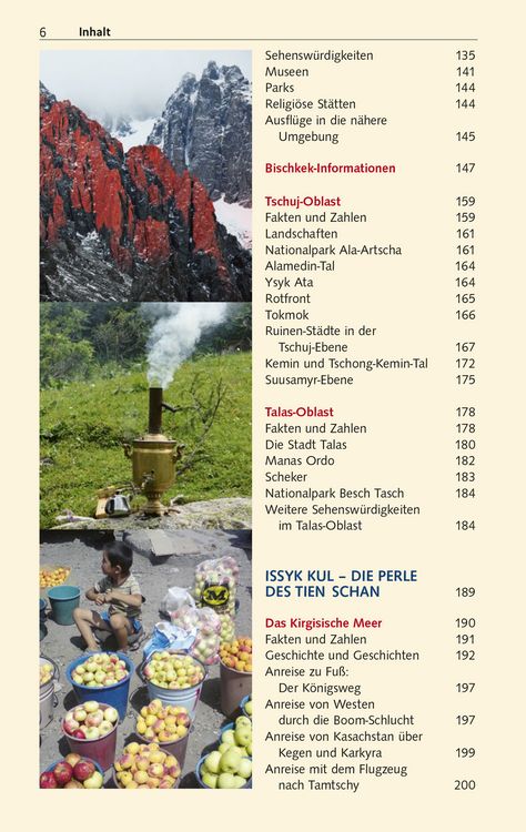 Produktbild: TRESCHER Reiseführer Kirgistan