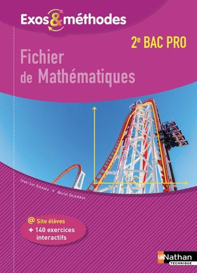 Produktbild: Exos & Methodes; Fichier de Mathematiques; 2de Bac Pro; Livre de l