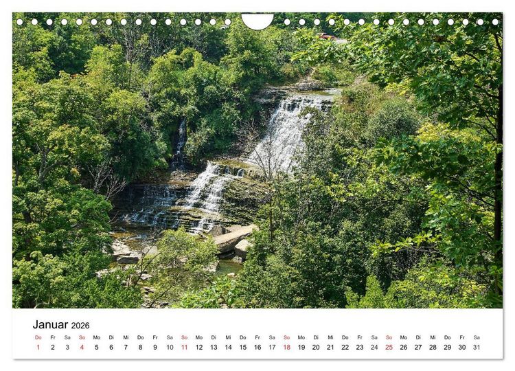 Produktbild: Ontario - Der S&uuml;den (Wandkalender 2026 DIN A4 quer), CALVENDO Monatskalender