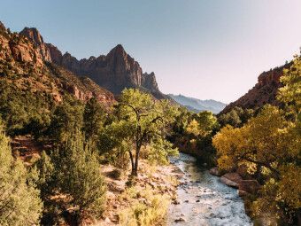 Produktbild: CALVENDO Puzzle Zion National Park | 1000 Teile Lege-Gr&ouml;&szlig;e 64x48cm Foto-Puzzle f&uuml;r gl&uuml;ckliche Stunden