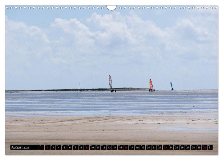 Produktbild: Urlaub auf R&ouml;m&ouml; (Wandkalender 2026 DIN A3 quer), CALVENDO Monatskalender