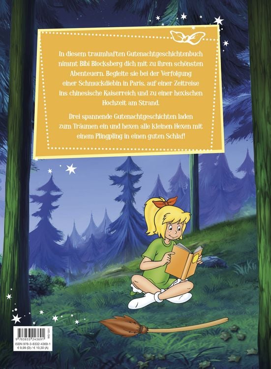 Produktbild: Bibi Blocksberg: Die sch&ouml;nsten Gutenachtgeschichten