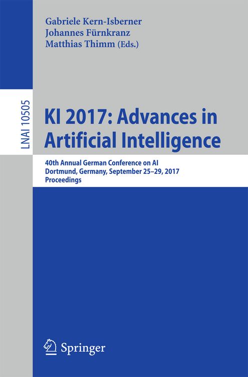Produktbild: KI 2017: Advances in Artificial Intelligence