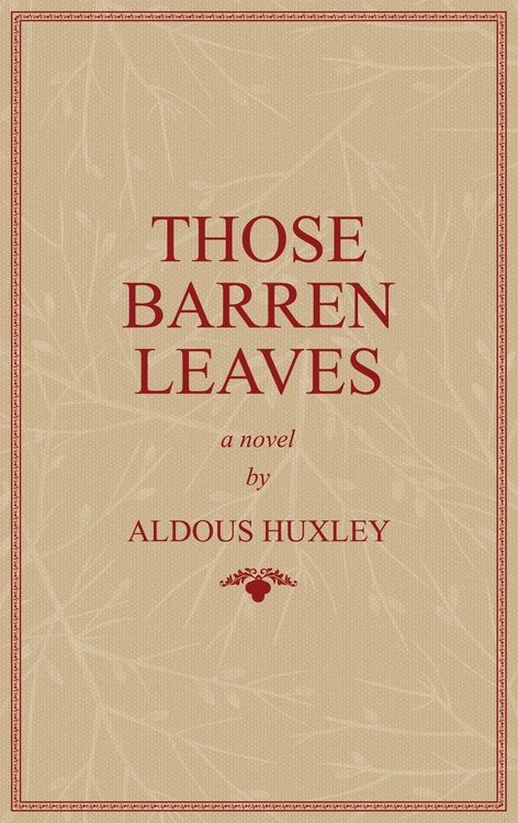 Produktbild: Those Barren Leaves