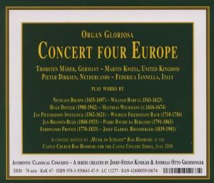 Produktbild: Organ Gloriosa: Concert Four Europe