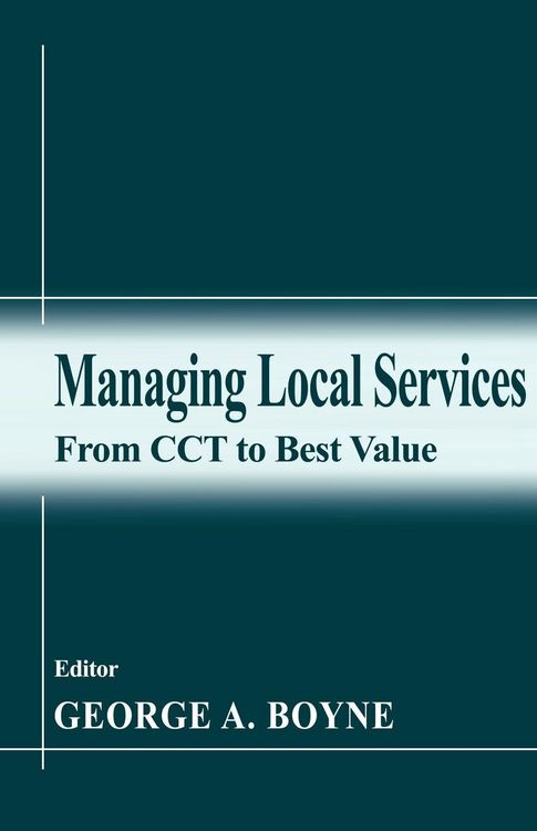Produktbild: Managing Local Services