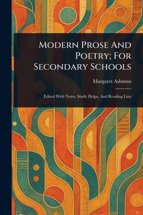 Produktbild: Modern Prose And Poetry; For Secondary Schools