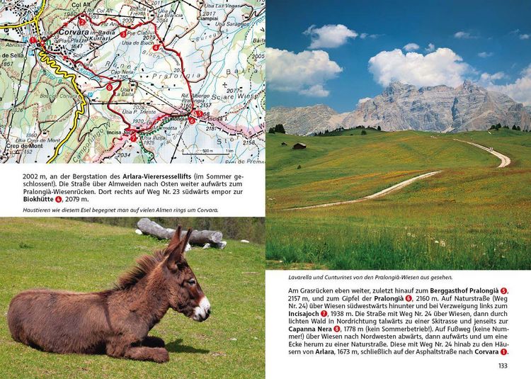 Produktbild: ROTHER Wanderf&uuml;hrer Dolomiten &ndash; Gadertal: 55 Touren im Val Badia und in den Naturparks Puez-Geisler und Fanes-Sennes-Prags.