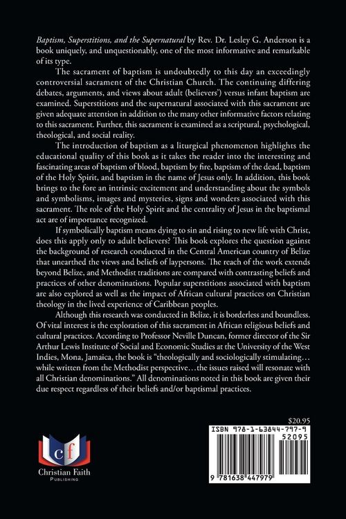 Produktbild: Baptism, Superstitions, and the Supernatural