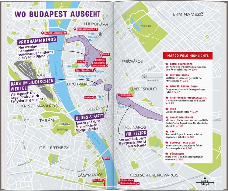 Produktbild: MARCO POLO Reiseführer Budapest
