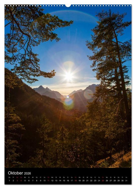 Produktbild: Bergblicke - Mittenwald (hochwertiger Premium Wandkalender 2026 DIN A2 hoch), Kunstdruck in Hochglanz