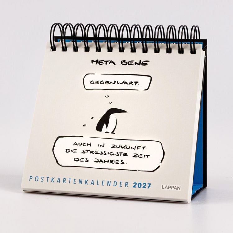 Produktbild: meta bene Postkartenkalender 2027