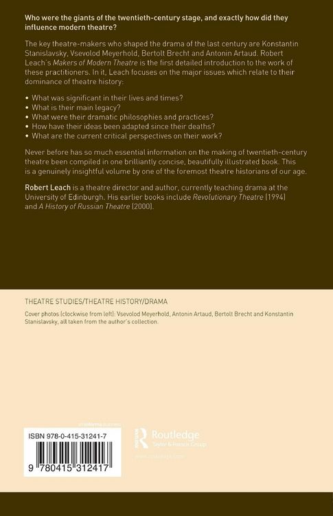 Produktbild: Makers of Modern Theatre