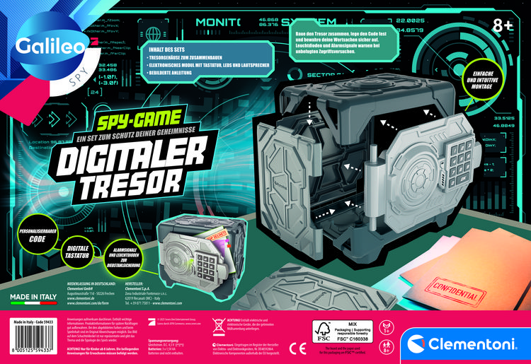 Produktbild: Galileo Digitaler Safe MP57