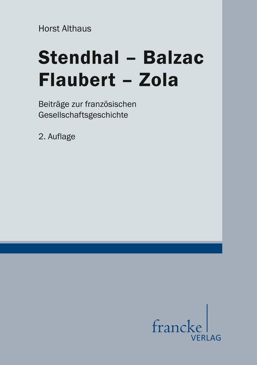 Produktbild: Stendhal-Balzac-Flaubert-Zola