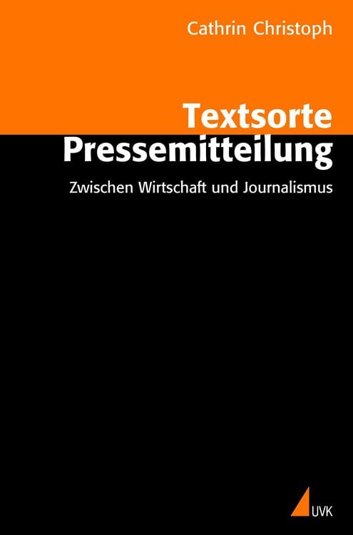 Produktbild: Textsorte Pressemitteilung