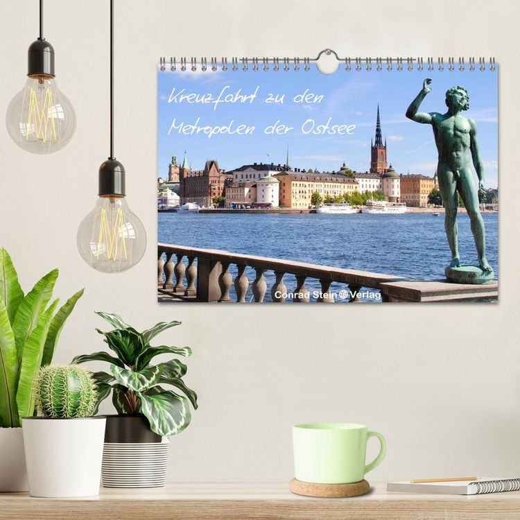 Produktbild: Kreuzfahrt zu den Metropolen der Ostsee - Conrad Stein Verlag (Wandkalender 2026 DIN A4 quer), CALVENDO Monatskalender