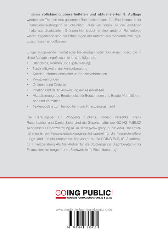Produktbild: Praxiswissen Finanzdienstleistungen