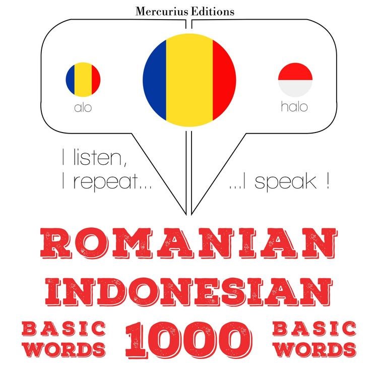 Produktbild: Rom&acirc;nă - indoneziană: 1000 de cuvinte de bază