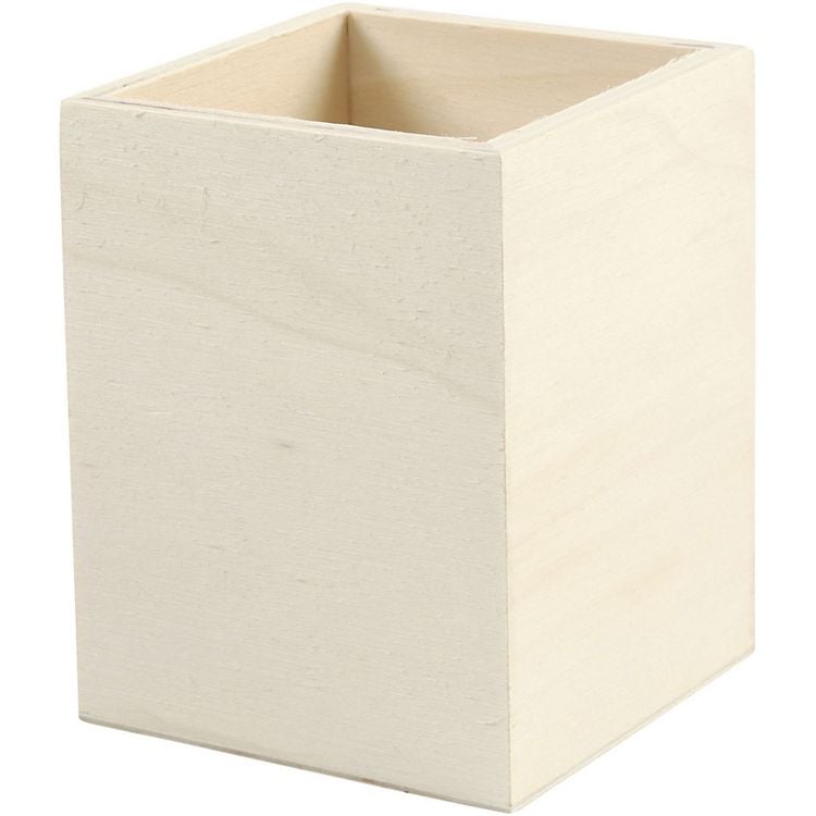 Produktbild: Creativ Company Stifthalter, H 9,5 cm, Gr&ouml;&szlig;e 7,5x7,5 cm, 1 Stk