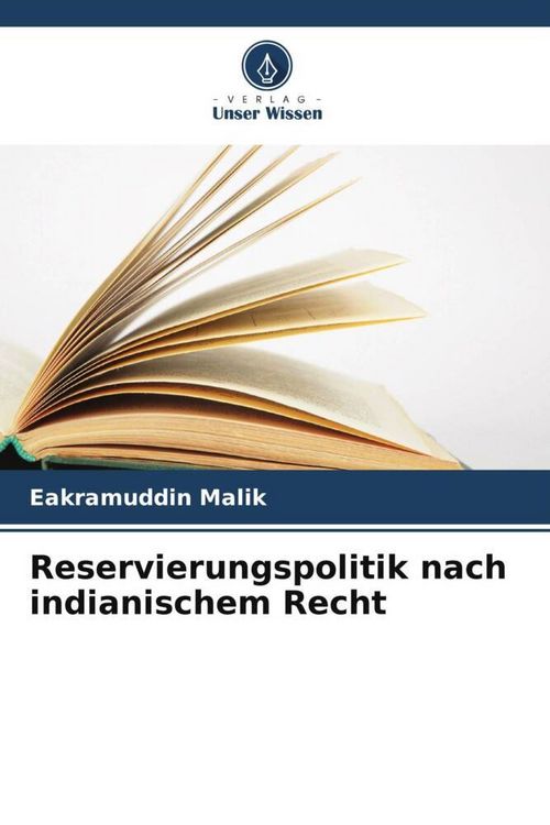 Produktbild: Reservierungspolitik nach indianischem Recht