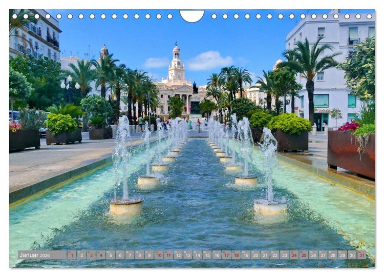 Produktbild: Andalusien, Architektur und Tradition (Wandkalender 2026 DIN A4 quer), CALVENDO Monatskalender