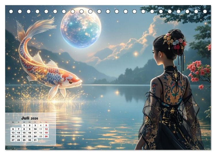 Produktbild: Wilde Seelen (Tischkalender 2026 DIN A5 quer), CALVENDO Monatskalender