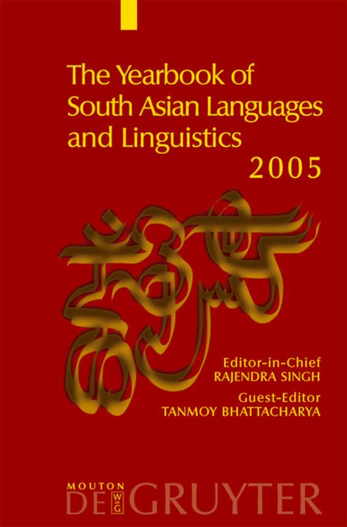 Produktbild: The Yearbook of South Asian Languages and Linguistics / 2005