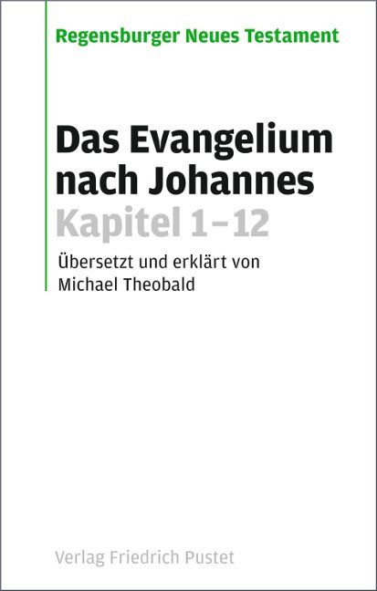Produktbild: Das Evangelium nach Johannes Kapitel 1-12