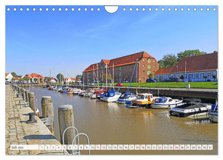 Produktbild: Urlaub in Nordfriesland (Wandkalender 2026 DIN A4 quer), CALVENDO Monatskalender