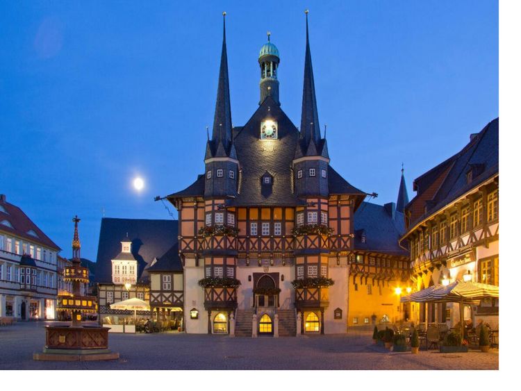 Produktbild: CALVENDO Puzzle Rathaus, Wernigerode | 1000 Teile Lege-Gr&ouml;&szlig;e 64x48cm Foto-Puzzle f&uuml;r gl&uuml;ckliche Stunden