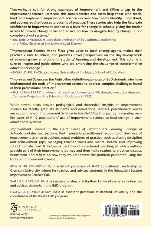 Produktbild: Improvement Science in the Field