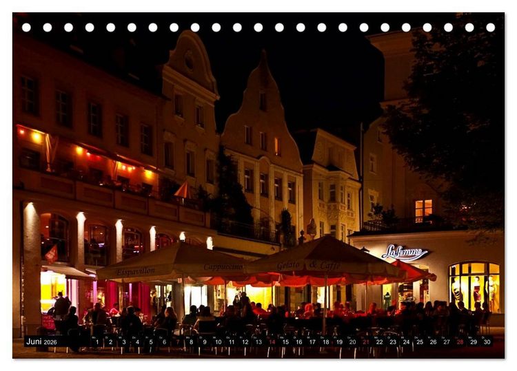 Produktbild: Romantisches Regensburg (Tischkalender 2026 DIN A5 quer), CALVENDO Monatskalender