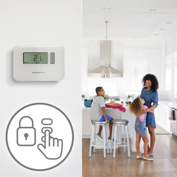 Produktbild: Honeywell Home Y3C710RFEU Y3C710RFEU Funk-Raumthermostat Tagesprogramm, Wochenprogramm 1St.