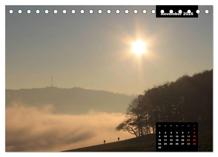 Produktbild: Odenwald Emotionen (Tischkalender 2026 DIN A5 quer), CALVENDO Monatskalender