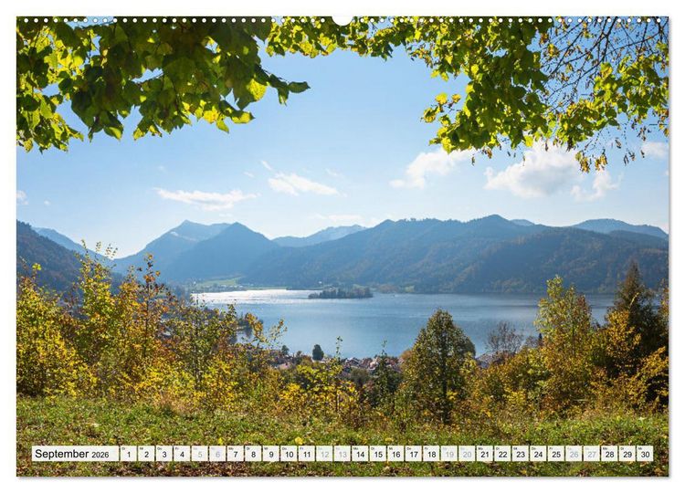 Produktbild: Schliersee-Idylle (Wandkalender 2026 DIN A2 quer), CALVENDO Monatskalender
