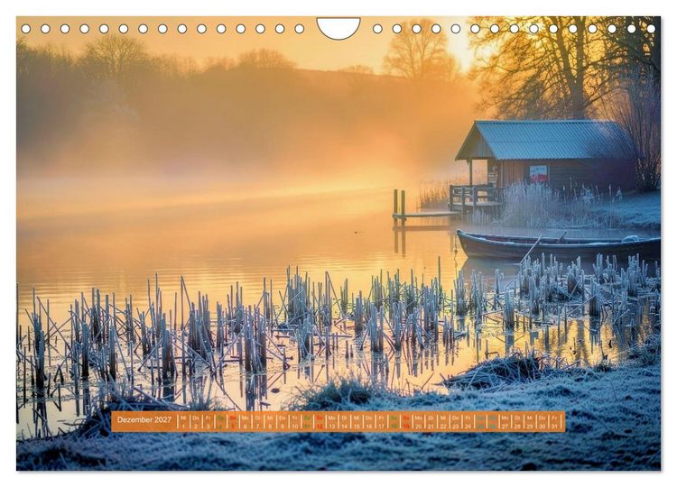 Produktbild: Malerische Seenlandschaft (Wandkalender 2027 DIN A4 quer), CALVENDO Monatskalender