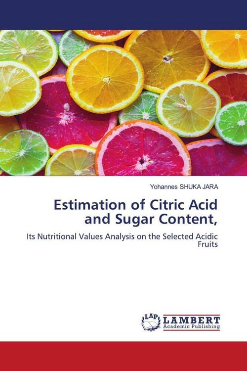Produktbild: Estimation of Citric Acid and Sugar Content,