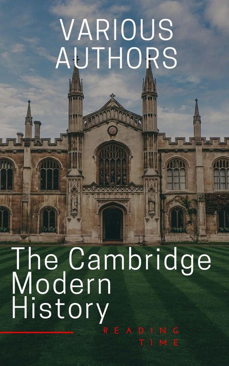 Produktbild: The Cambridge Modern History