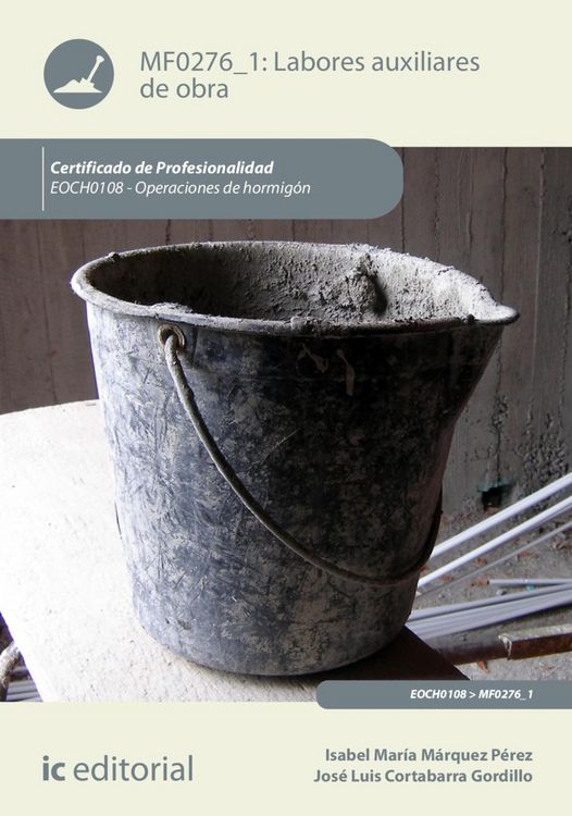 Produktbild: Labores auxiliares de obra. EOCH0108