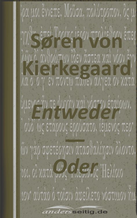 Produktbild: Entweder - Oder