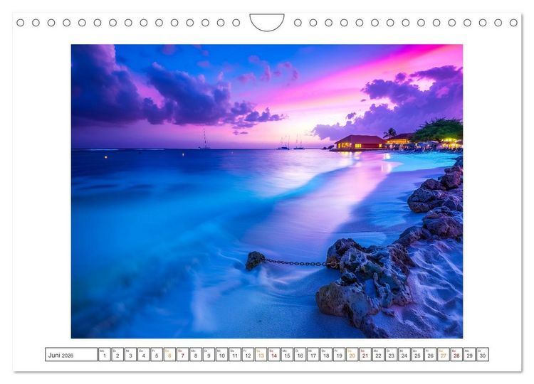 Produktbild: Traumhafte Str&auml;nde (Wandkalender 2026 DIN A4 quer), CALVENDO Monatskalender