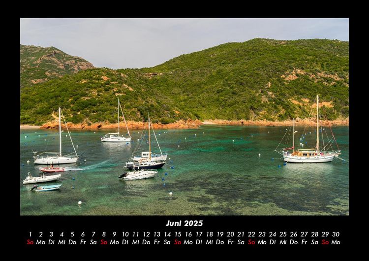 Produktbild: Boote 2025 Fotokalender DIN A3