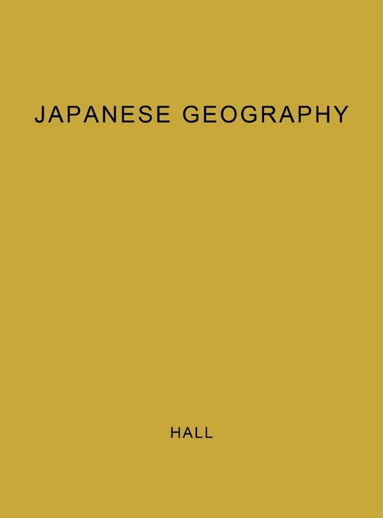 Produktbild: Japanese Geography
