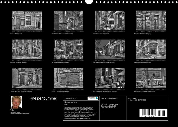 Produktbild: Kneipenbummel (Wandkalender 2022 DIN A3 quer)