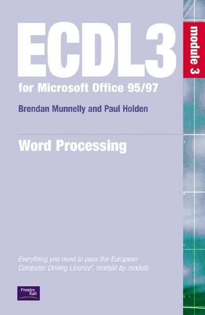 Produktbild: Holden, P: ECDL 95/97