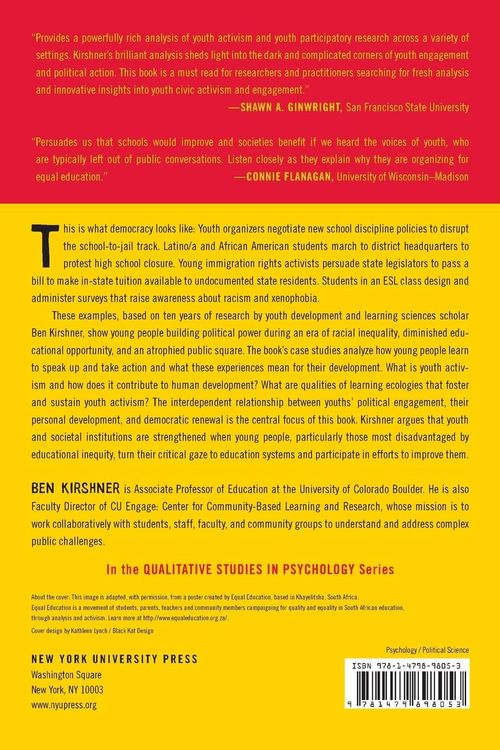 Produktbild: Youth Activism in an Era of Education Inequality