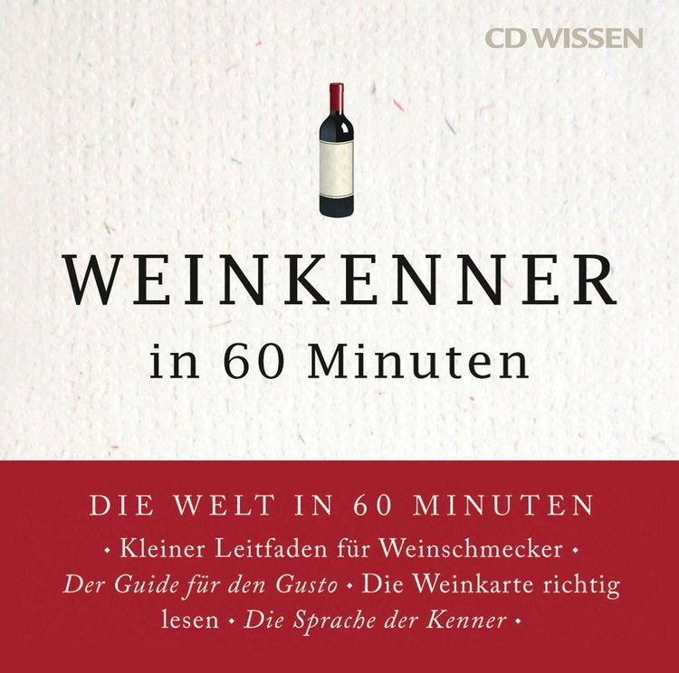 Produktbild: Weinkenner in 60 Minuten