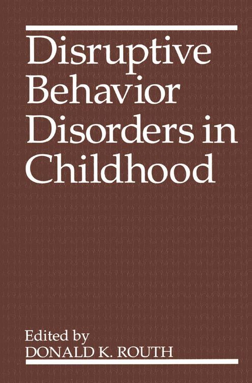 Produktbild: Disruptive Behavior Disorders in Childhood